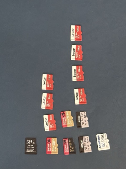 Micro SD vegyesen